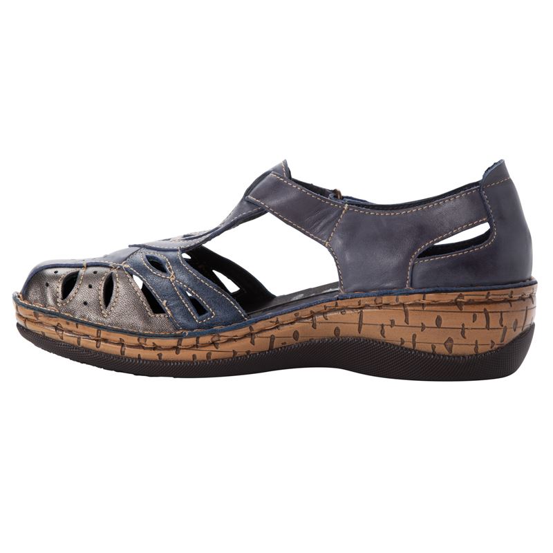 Propet Shoes Women's Jenna-Denim Multi