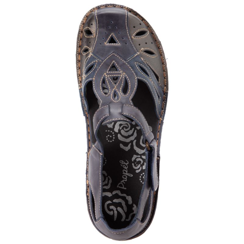 Propet Shoes Women's Jenna-Denim Multi - Click Image to Close