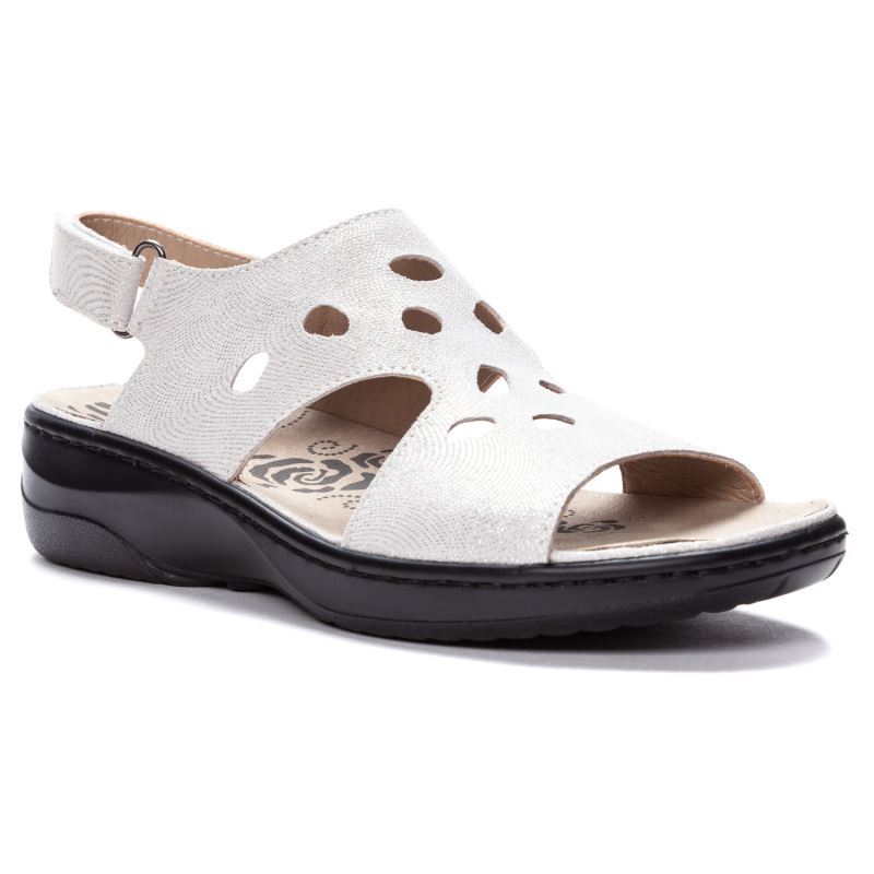 Propet Shoes Women's Gabbie-Silver - Click Image to Close