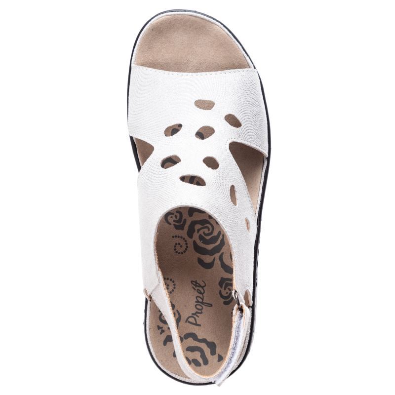 Propet Shoes Women's Gabbie-Silver