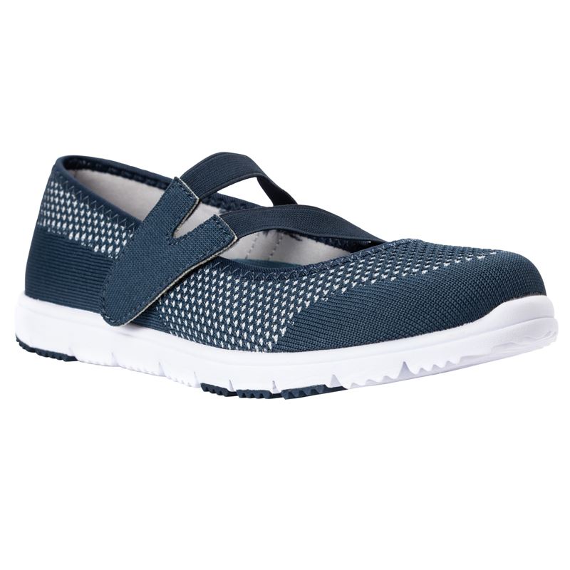 Propet Shoes Women's TravelWalker™ EVO Mary Jane-Cape Cod Blue - Click Image to Close
