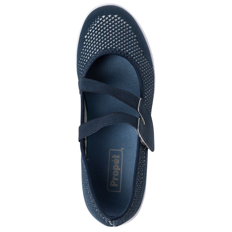 Propet Shoes Women's TravelWalker™ EVO Mary Jane-Cape Cod Blue