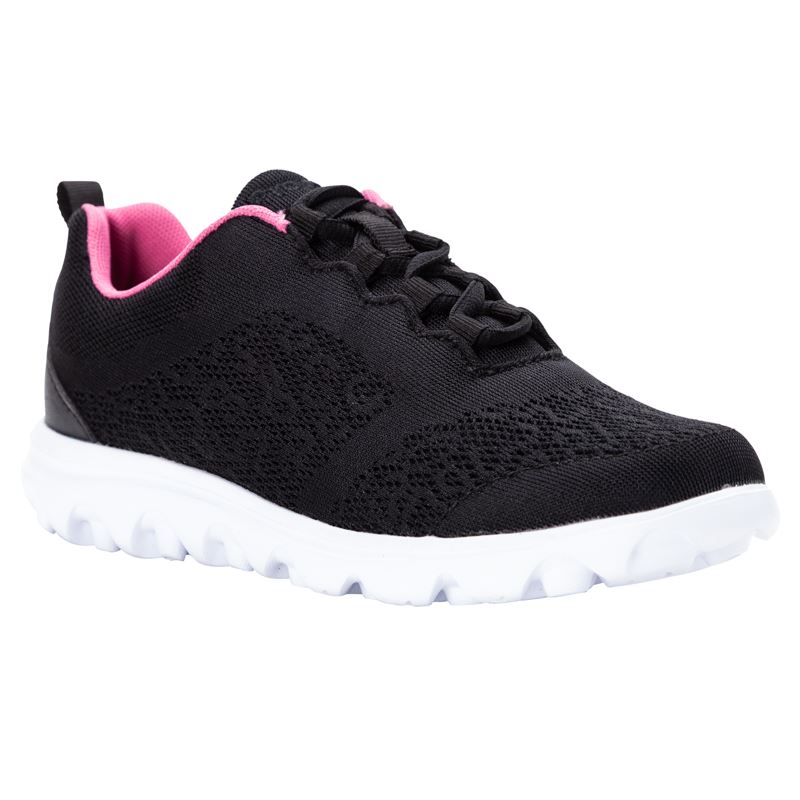 Propet Shoes Women's TravelActiv-Black/Berry