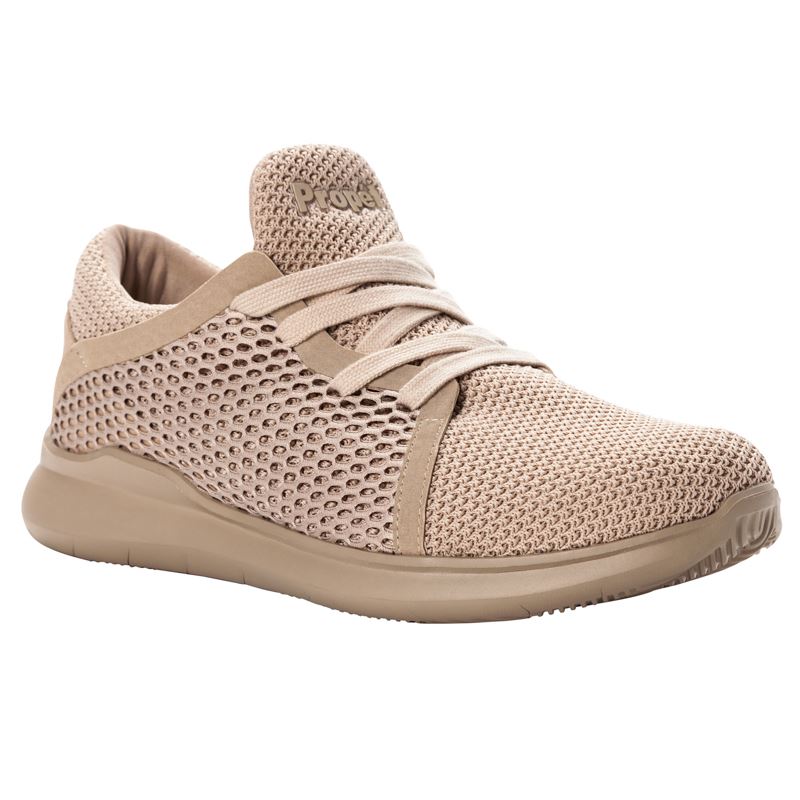 Propet Shoes Men's Viator Dual Knit-Sand