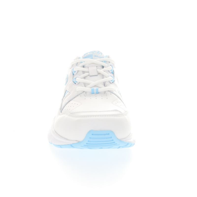 Propet Shoes Women's Stability Walker-White/Lt Blue