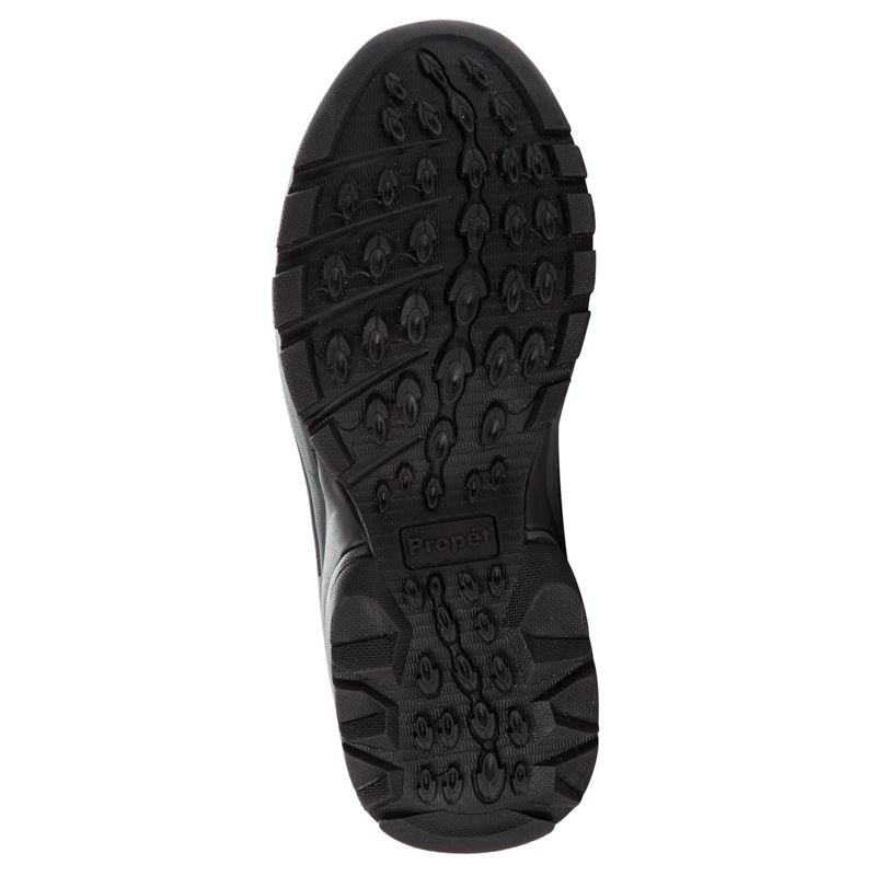 Propet Shoes Women's Petra-Dark Grey/Black - Click Image to Close