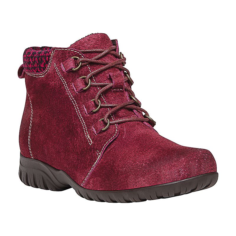 Propet Shoes Women's Delaney-Dark Red - Click Image to Close