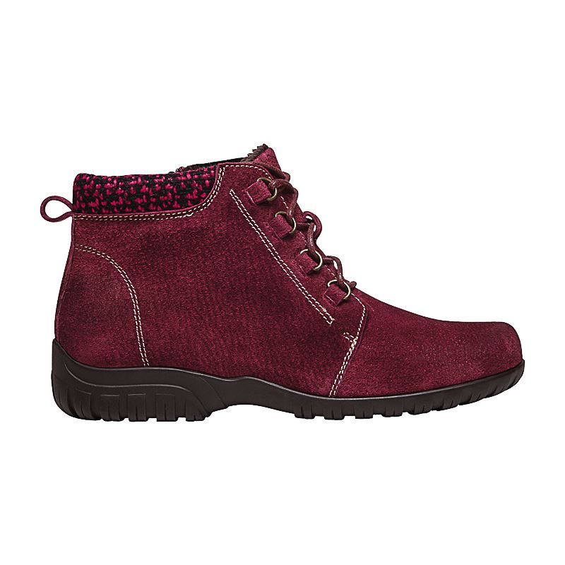 Propet Shoes Women's Delaney-Dark Red - Click Image to Close