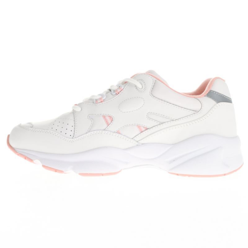 Propet Shoes Women's Stability Walker-White/Pink