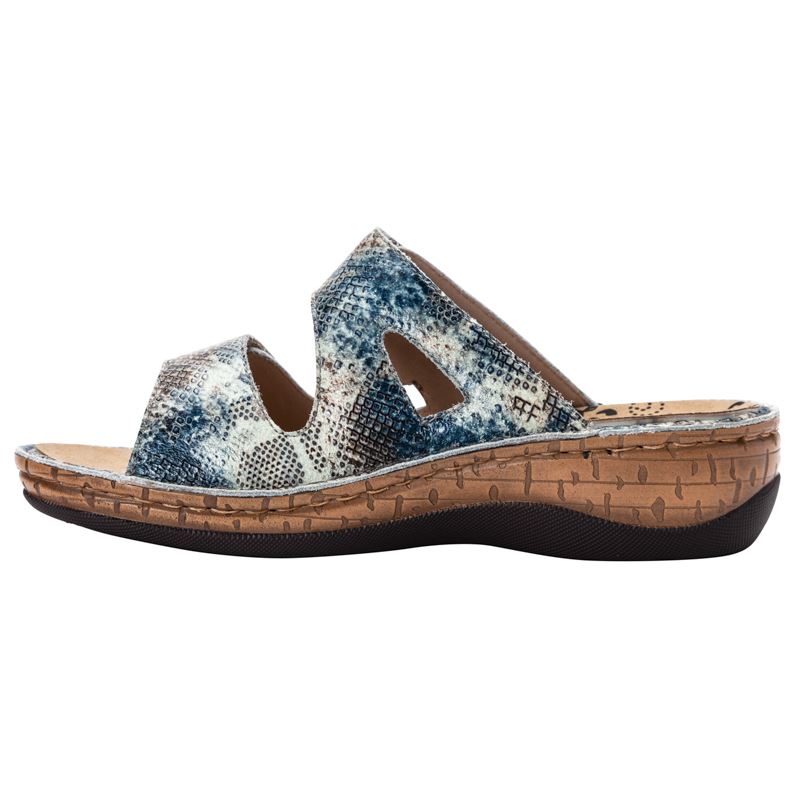 Propet Shoes Women's Joelle-Blue Snake - Click Image to Close