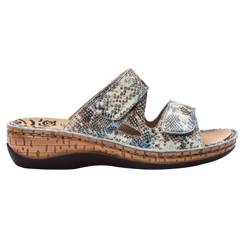 Propet Shoes Women's Joelle-Blue Snake