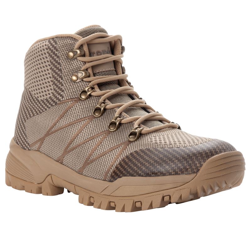 Propet Shoes Men's Traverse-Sand/Brown