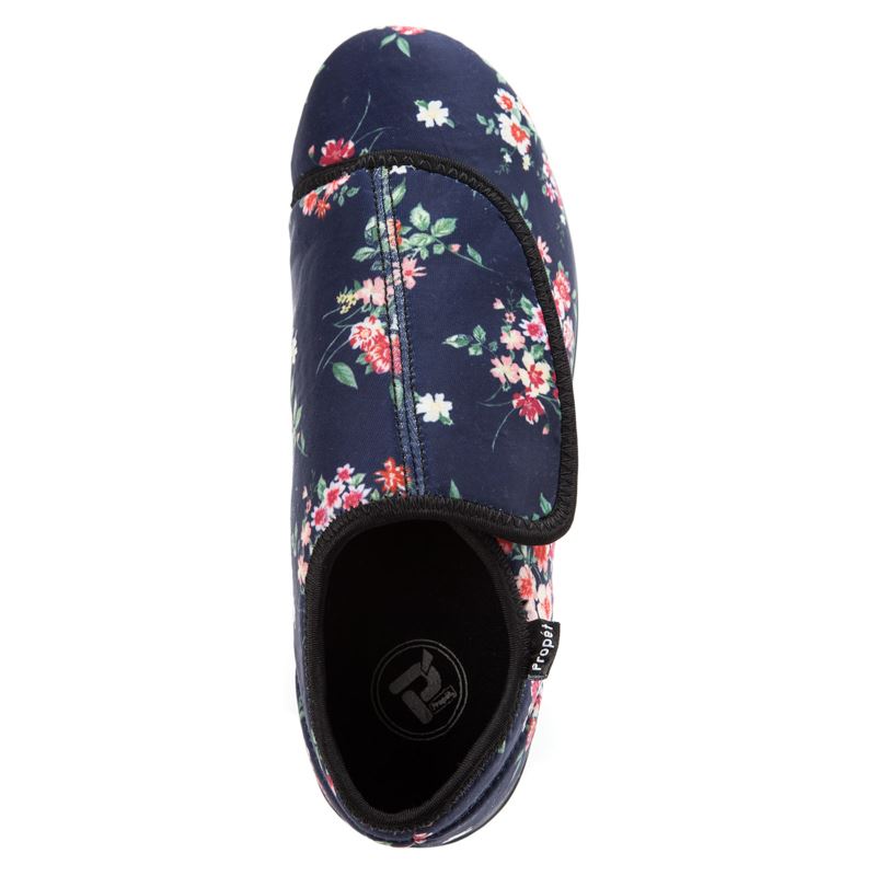 Propet Shoes Women's Cush'n Foot-Navy Blossom