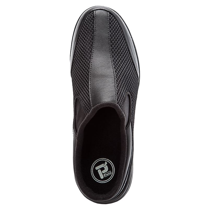 Propet Shoes Women's Washable Walker Slide-Black Mesh - Click Image to Close