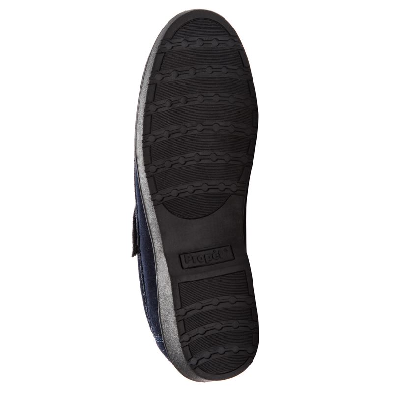 Propet Shoes Women's Ladybug-Navy Suede