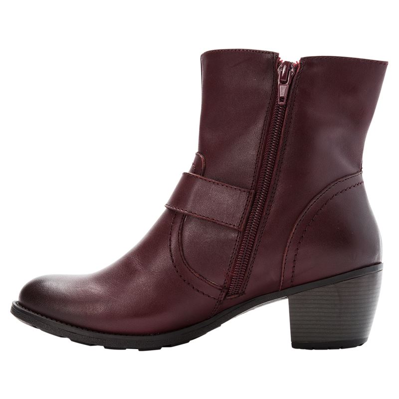 Propet Shoes Women's Tory-Rich Burgundy - Click Image to Close