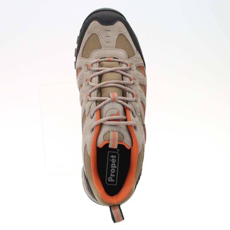 Propet Shoes Men's Ridge Walker Low-Gunsmoke/Orange - Click Image to Close