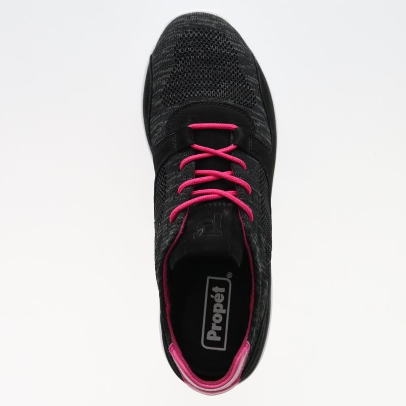 Propet Shoes Women's Sarah-Black/Pink