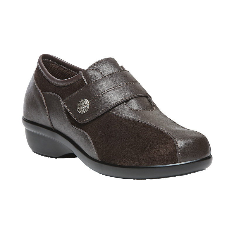 Propet Shoes Women's Diana Strap-Bronco Brown - Click Image to Close