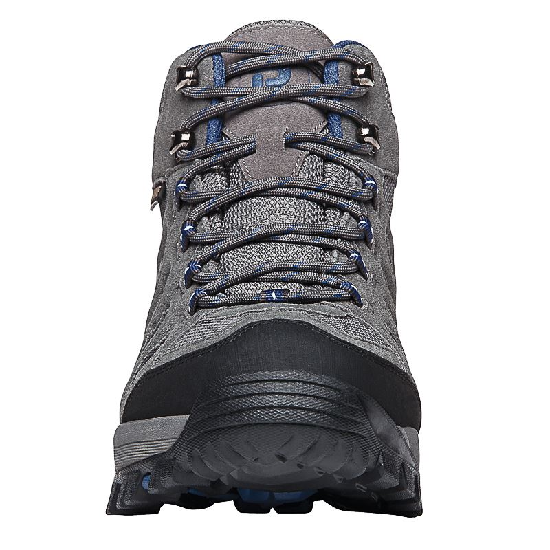 Propet Shoes Men's Ridge Walker-Grey/Blue