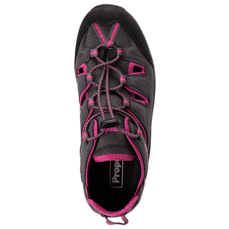 Propet Shoes Women's Piper-Grey/Berry