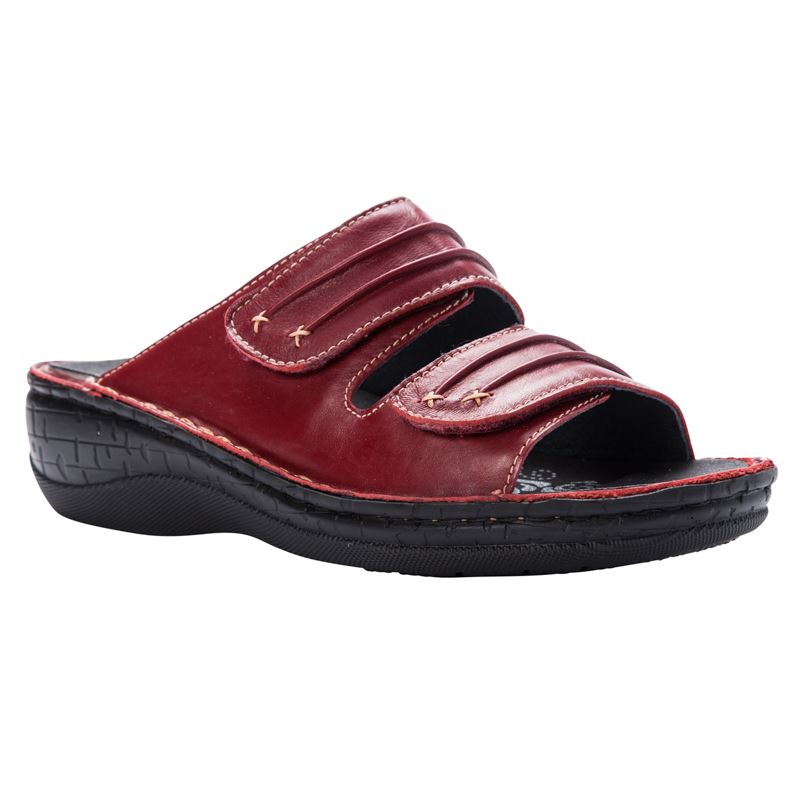 Propet Shoes Women's June-Red - Click Image to Close
