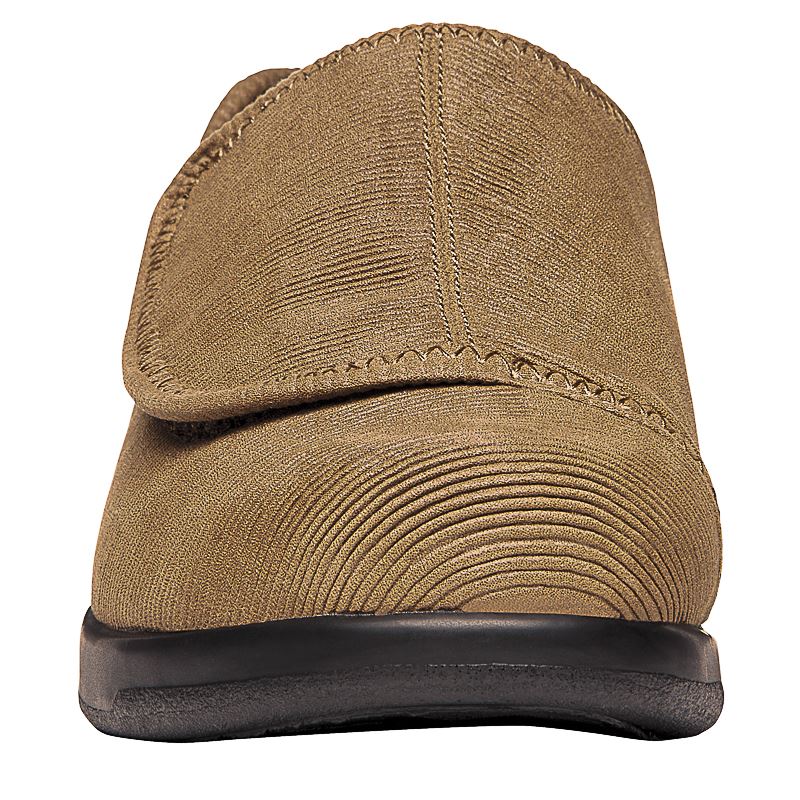 Propet Shoes Men's Cush'N Foot-Sand Corduroy