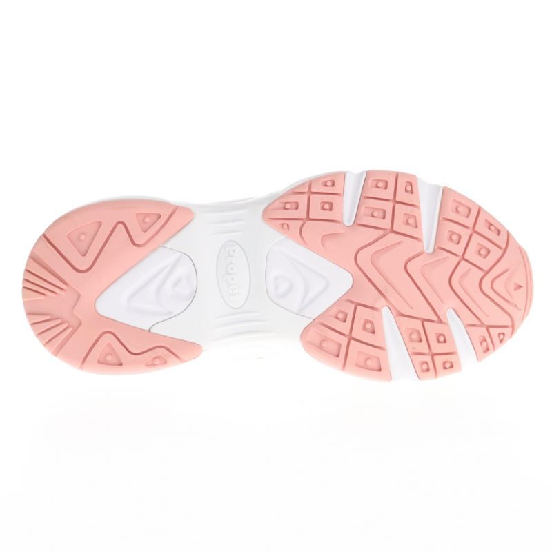 Propet Shoes Women's Stability Walker-White/Pink