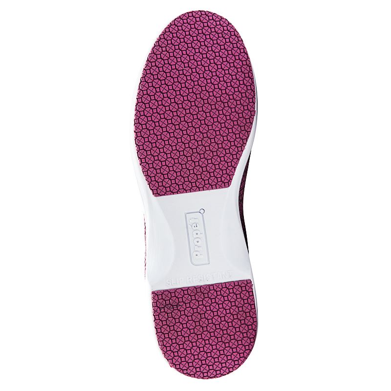 Propet Shoes Women's Washable Walker Evolution-Berry/Blue - Click Image to Close