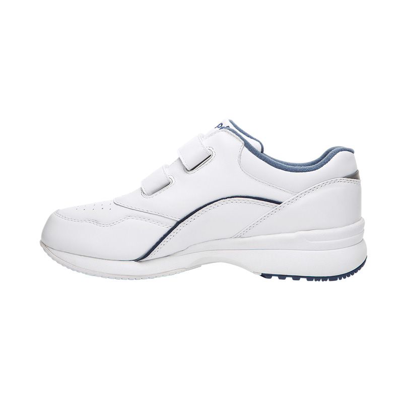 Propet Shoes Women's Tour Walker Strap-White/Blue