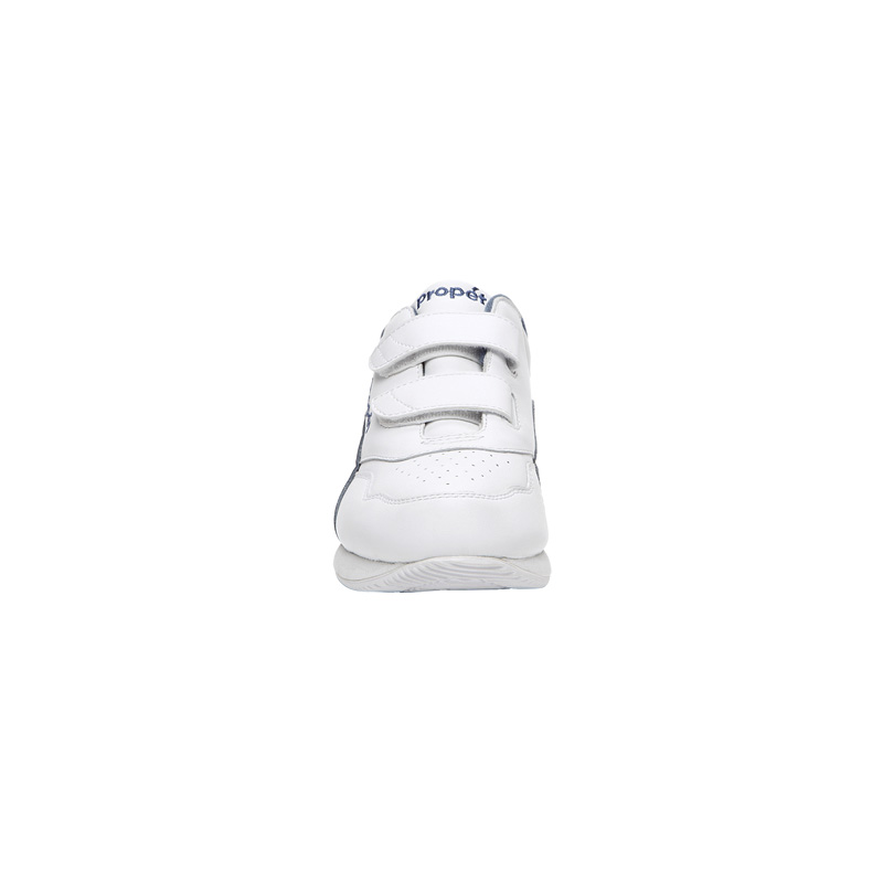 Propet Shoes Women's Tour Walker Strap-White/Blue - Click Image to Close