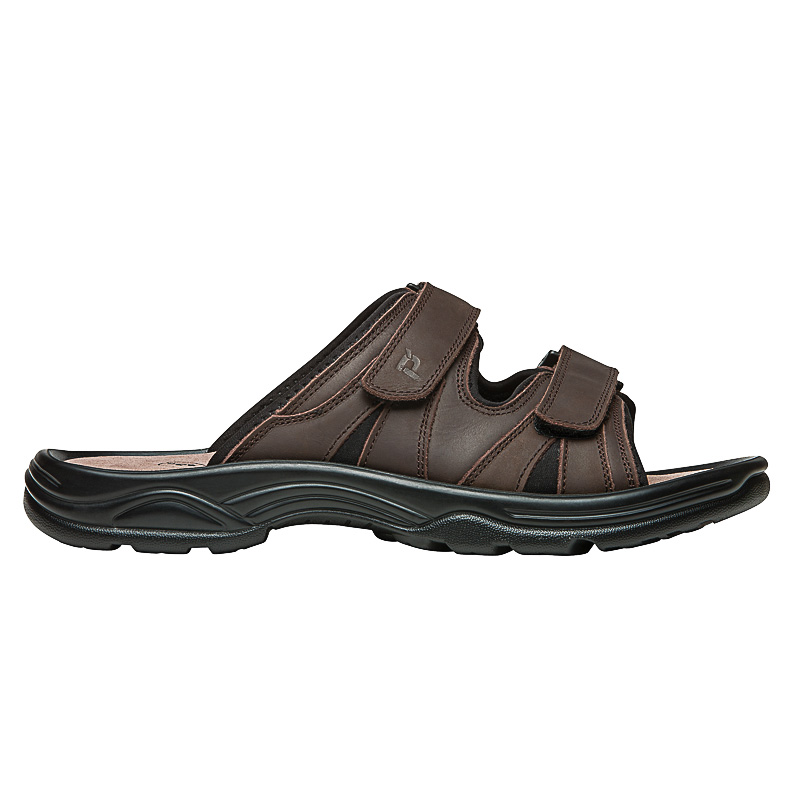 Propet Shoes Men's Vero-Brown - Click Image to Close