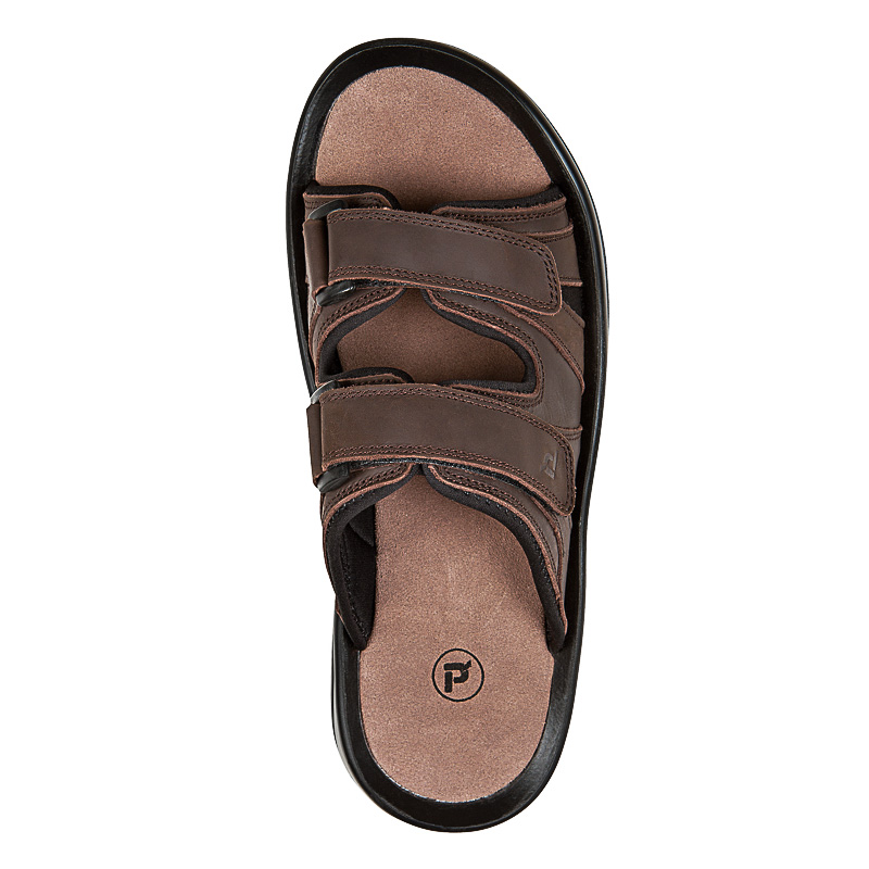 Propet Shoes Men's Vero-Brown - Click Image to Close