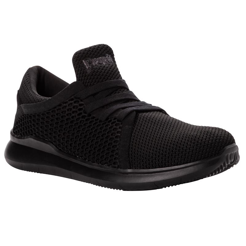 Propet Shoes Men's Viator Dual Knit-Black