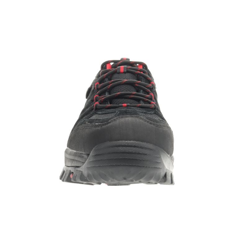 Propet Shoes Men's Ridge Walker Low-Black/Red