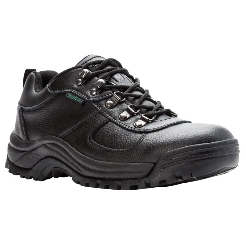 Propet Shoes Men's Cliff Walker Low-Black - Click Image to Close