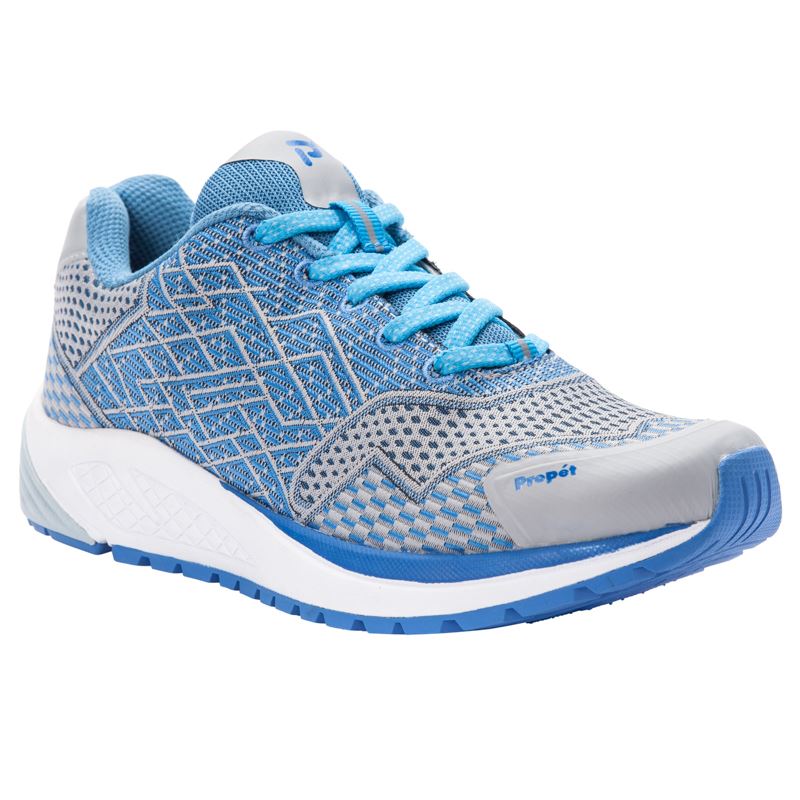 Propet Shoes Women's Propet One-Blue/Silver