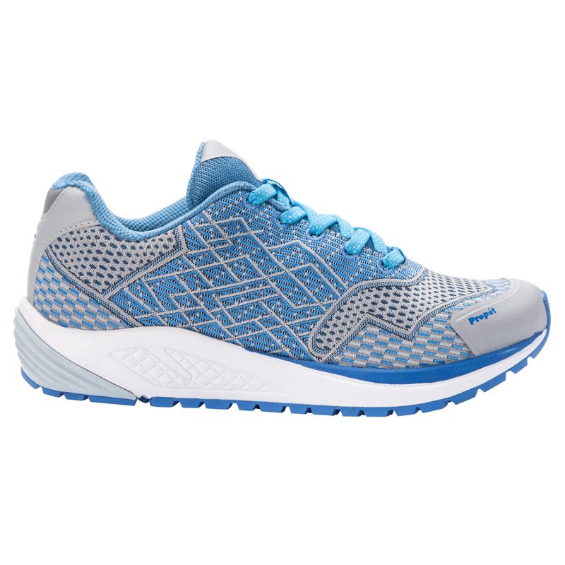 Propet Shoes Women's Propet One-Blue/Silver