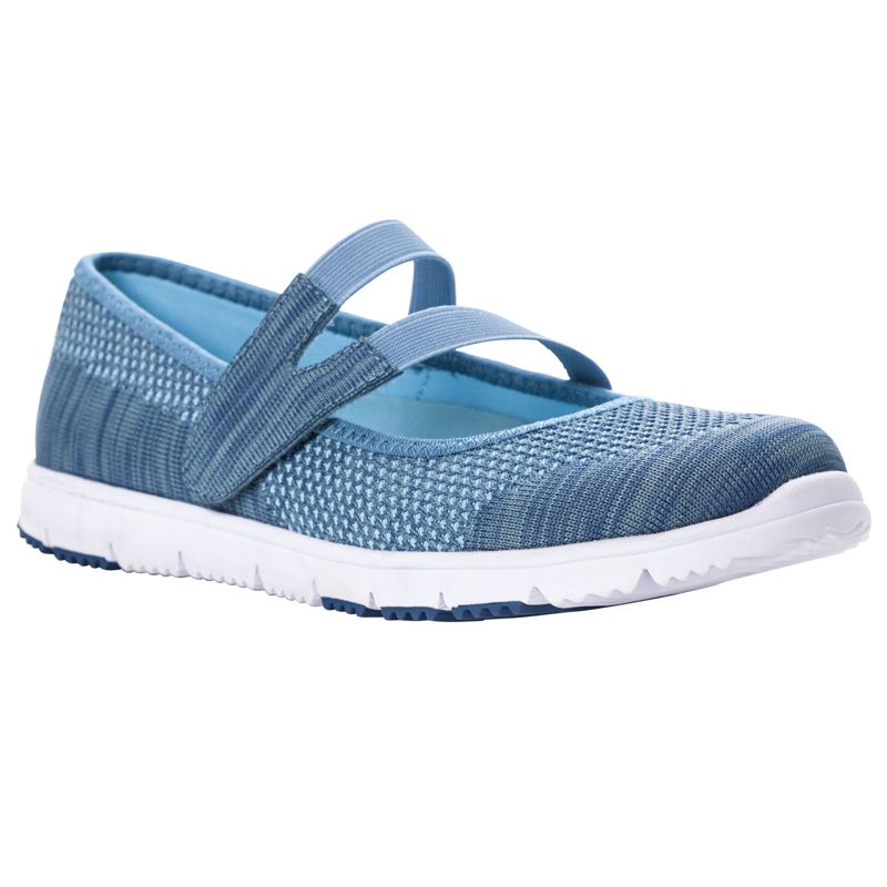 Propet Shoes Women's TravelWalker™ EVO Mary Jane-Denim - Click Image to Close