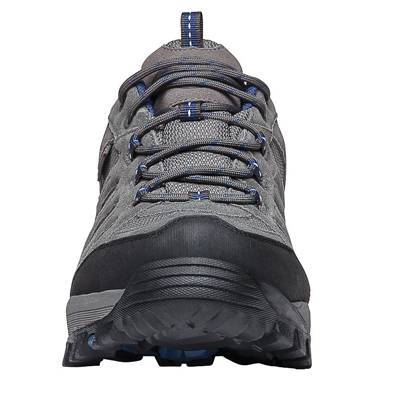 Propet Shoes Men's Ridge Walker Low-Grey/Blue