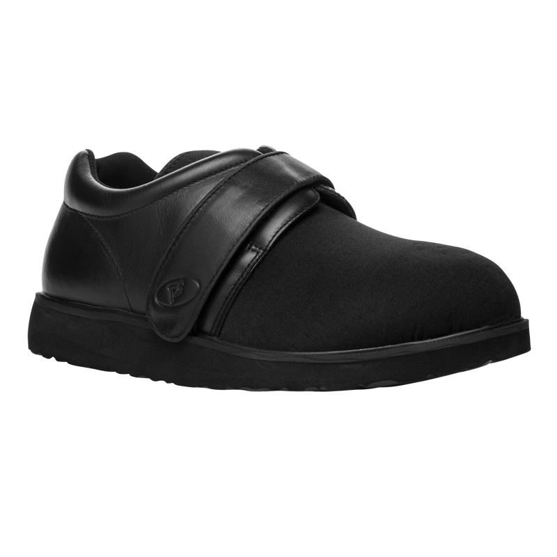 Propet Shoes Men's PedWalker 3-Black - Click Image to Close