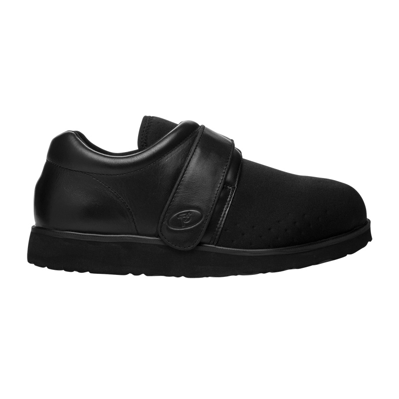 Propet Shoes Men's PedWalker 3-Black - Click Image to Close