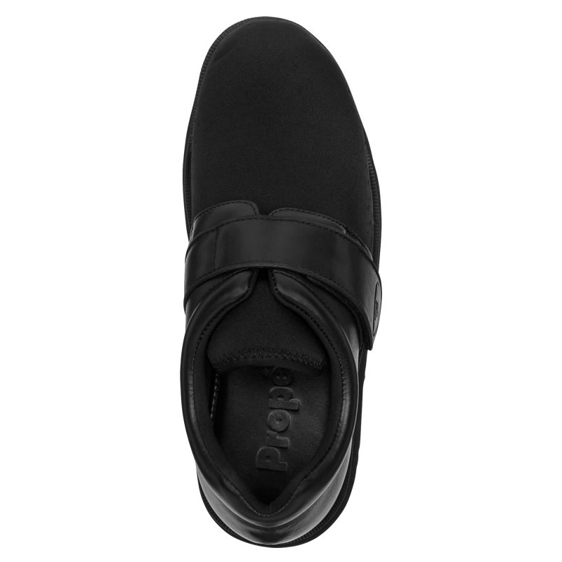 Propet Shoes Men's PedWalker 3-Black - Click Image to Close