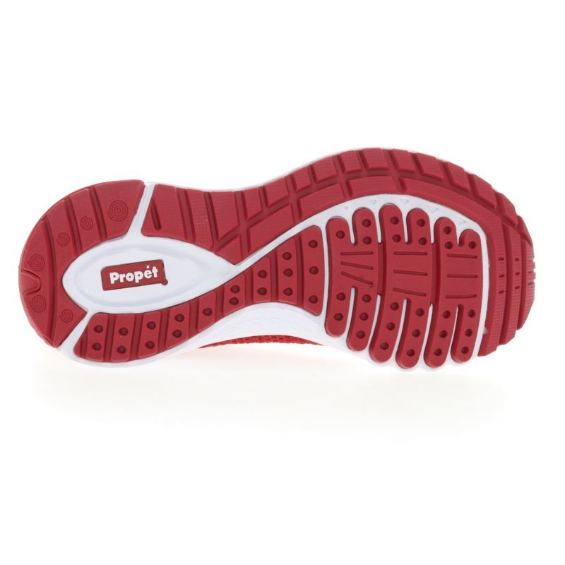 Propet Shoes Women's Tour Knit-Red - Click Image to Close