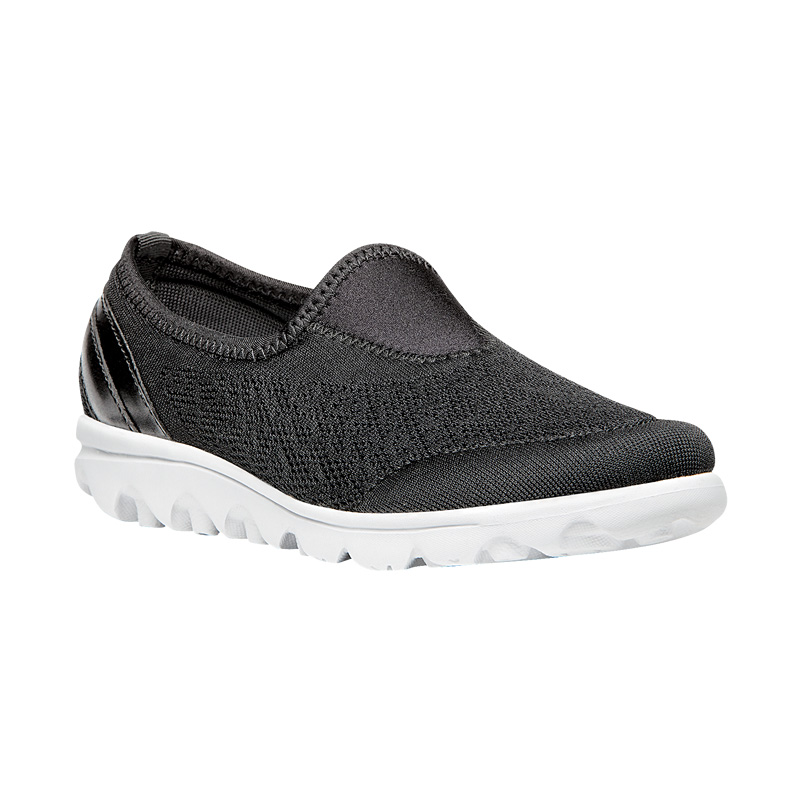 Propet Shoes Women's TravelActive Slip-On-Black