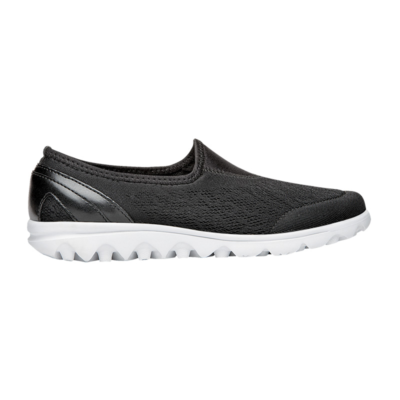 Propet Shoes Women's TravelActive Slip-On-Black