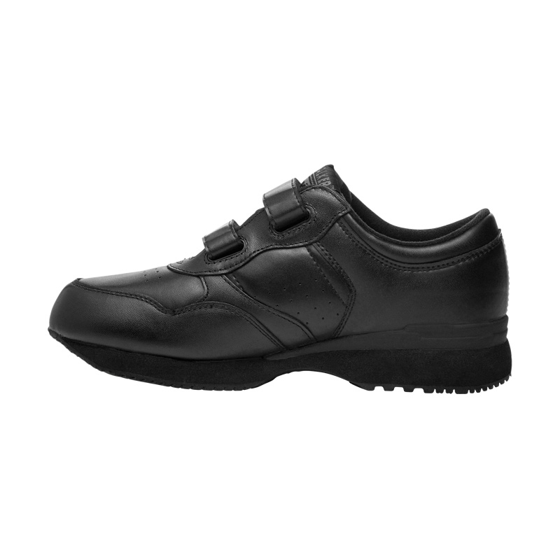 Propet Shoes Men's LifeWalker Strap-Black - Click Image to Close