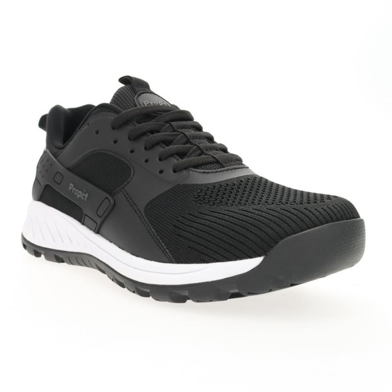 Propet Shoes Men's Visp-Black/White