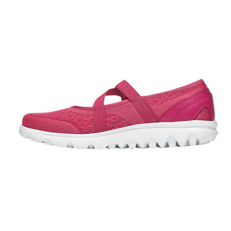 Propet Shoes Women's TravelActiv Mary Jane-Watermelon Red