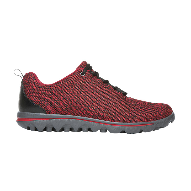 Propet Shoes Women's TravelActiv-Black/Red Heather